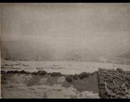 Panorama: Monte Grappa. Standpunkt Monte Lisser. (3. Teilbild zu WK1_ALB084_24416a)